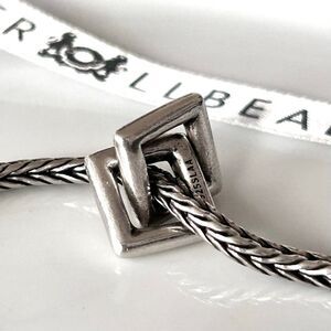 TROLLBEADS Frames Silver Bead LAA 925S Retired | Versatile, A Must Have
